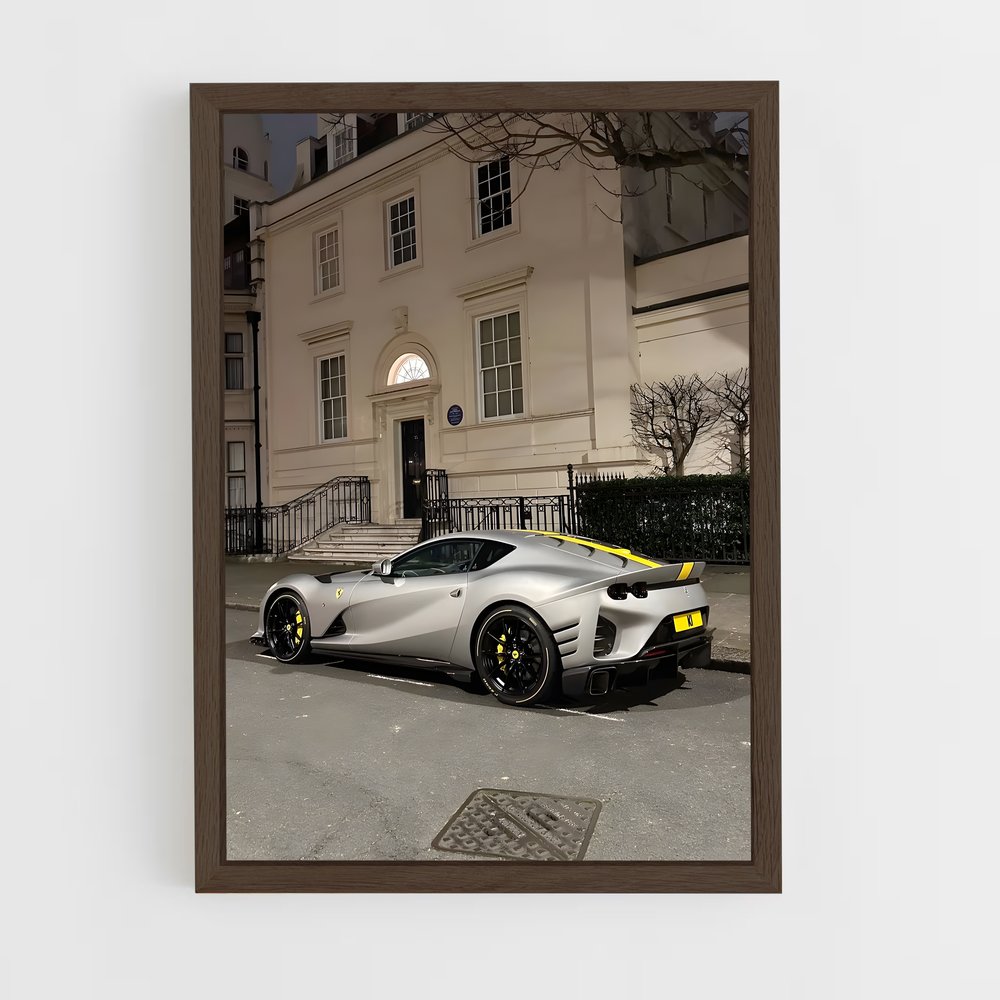 Poster Competizione Moderne – affiche Ferrari (vue 5)